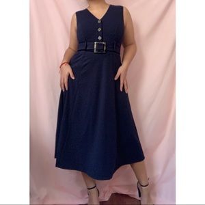 Navy Calvin Klein Dress